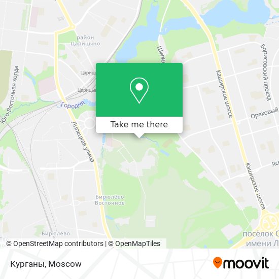 Курганы map