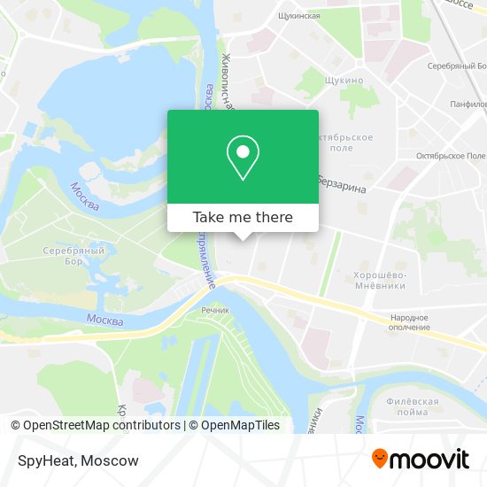 SpyHeat map