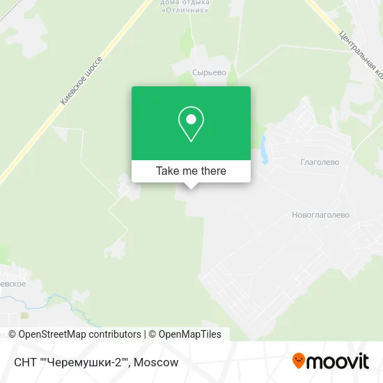 СНТ ""Черемушки-2"" map