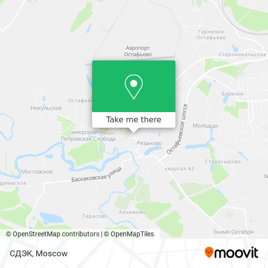 СДЭК map