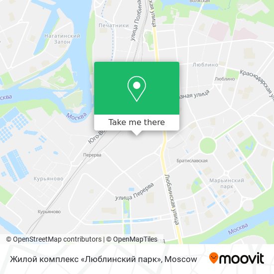 Жилой комплекс «Люблинский парк» map