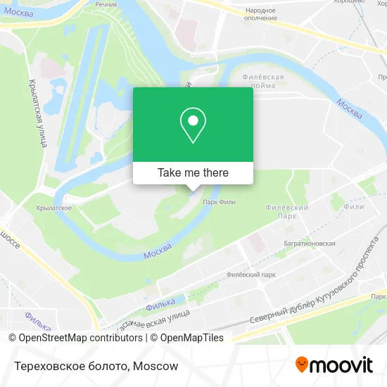 Тереховское болото map