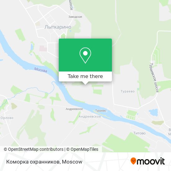 Коморка охранников map