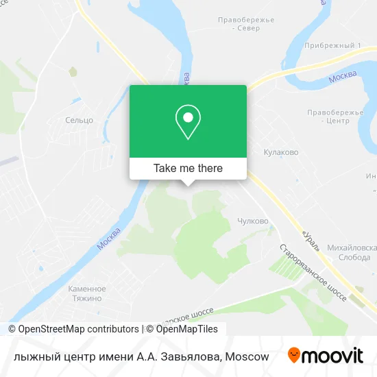 лыжный центр имени А.А. Завьялова map