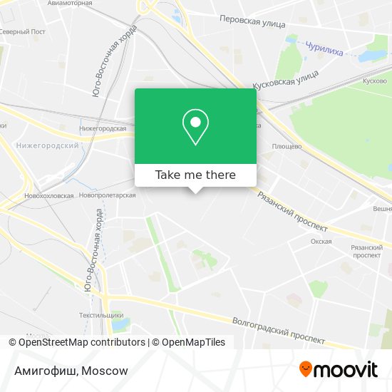 Амигофиш map