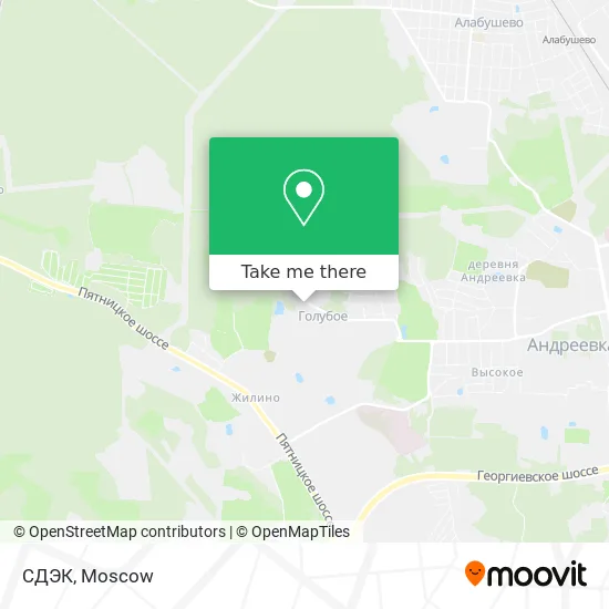 СДЭК map