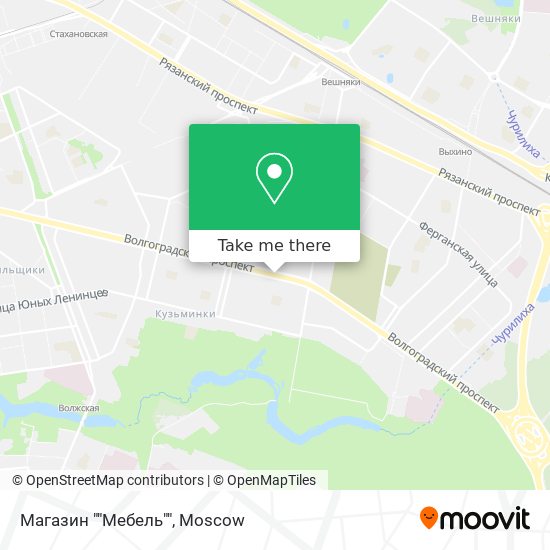 Магазин ""Мебель"" map