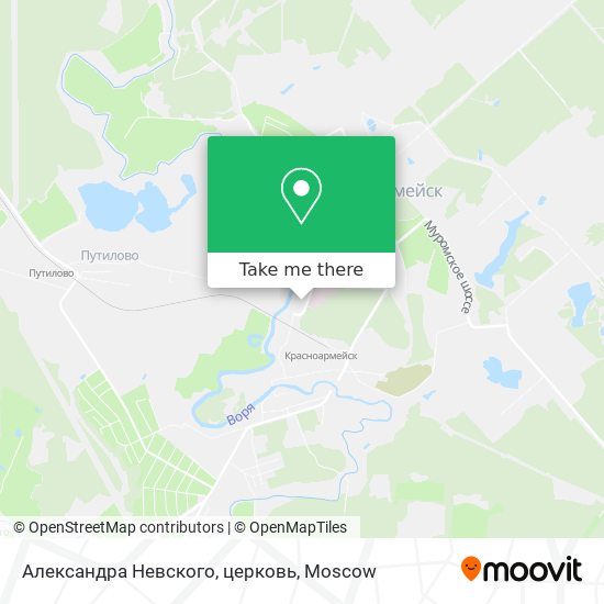Александра Невского, церковь map