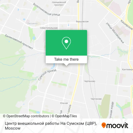 Центр внешкольной работы  На Сумском  (ЦВР) map