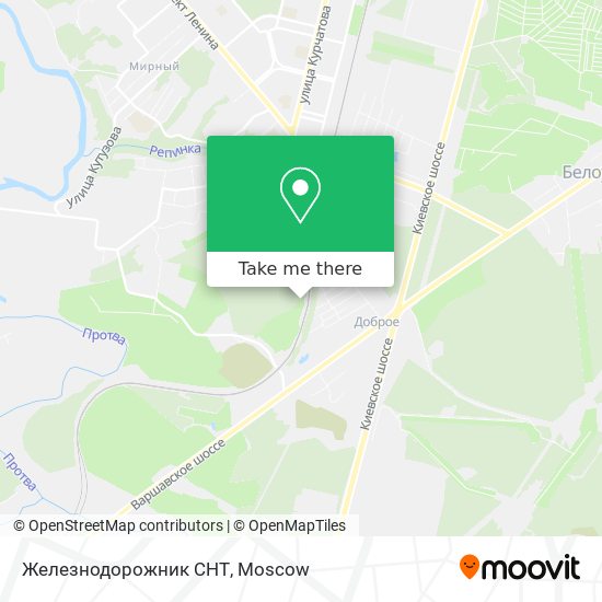 Железнодорожник СНТ map