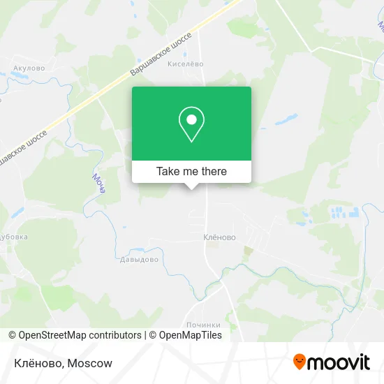 Клёново map