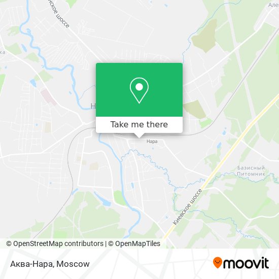 Аква-Нара map