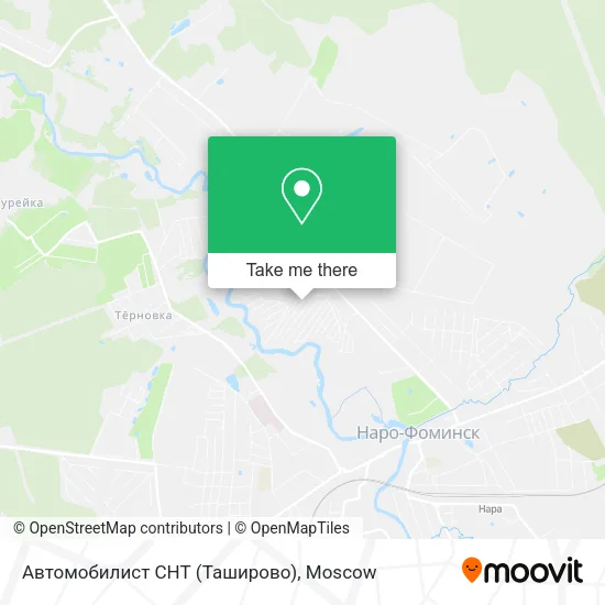 Автомобилист СНТ (Таширово) map