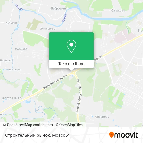 Строительный рынок map