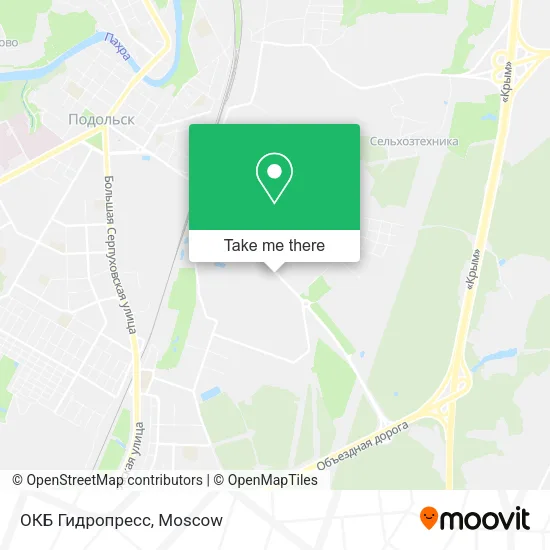 ОКБ Гидропресс map