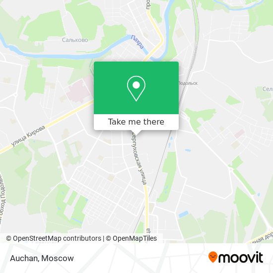 Auchan map