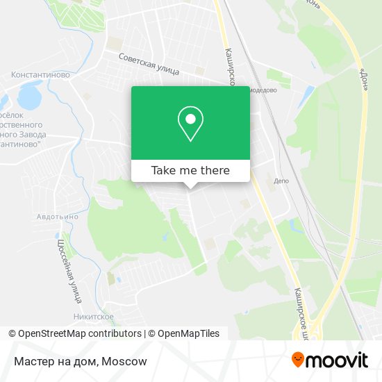 Мастер на дом map