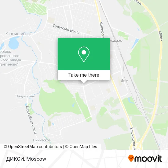 ДИКСИ map