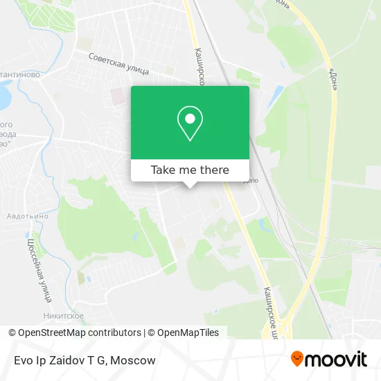 Evo Ip Zaidov T G map