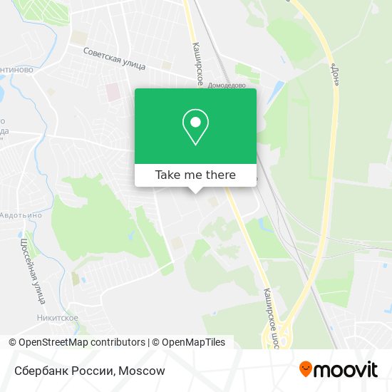 Сбербанк России map