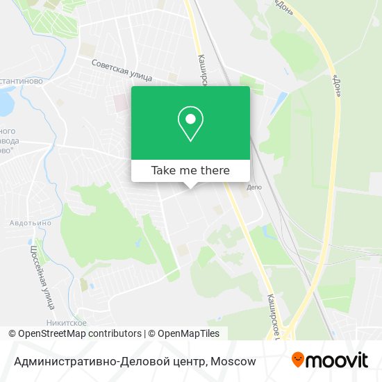 Административно-Деловой центр map