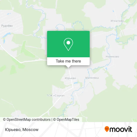 Юрьево map