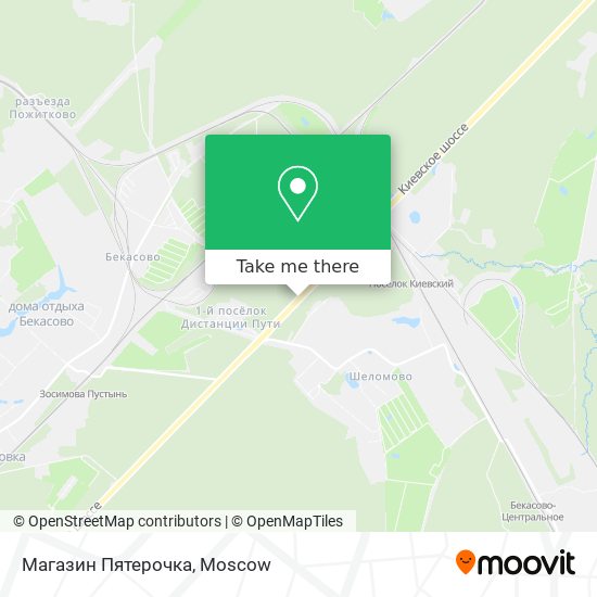 Магазин Пятерочка map