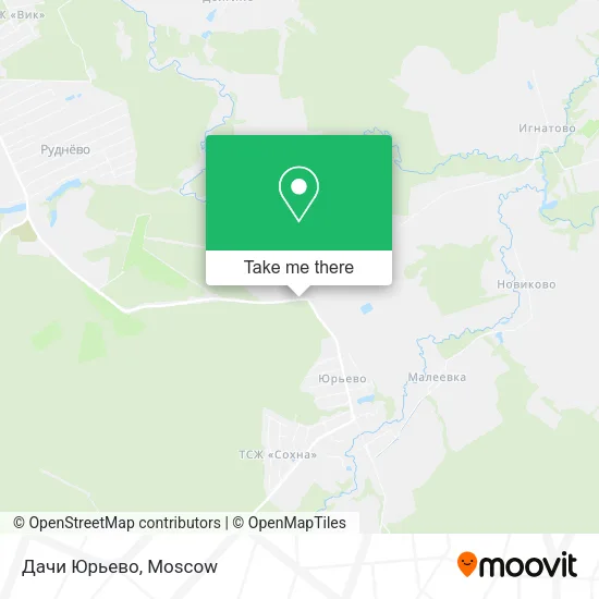 Дачи Юрьево map