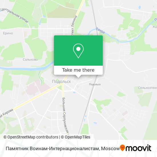 Памятник Воинам-Интернационалистам map