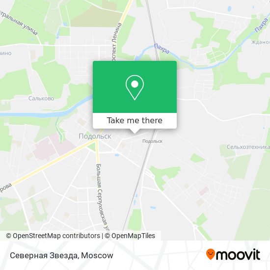 Северная Звезда map