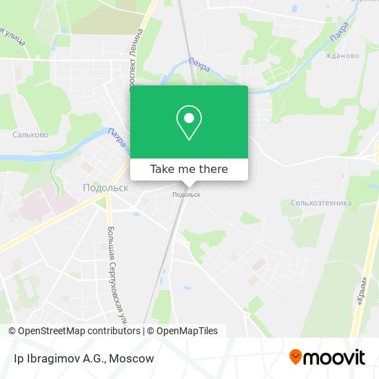 Ip Ibragimov A.G. map
