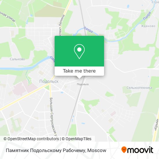Памятник Подольскому Рабочему map