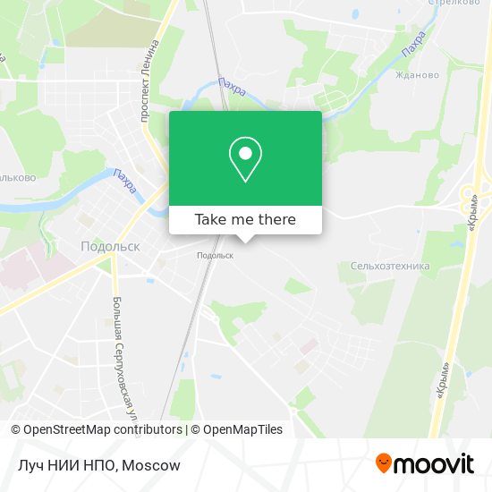 Луч НИИ НПО map
