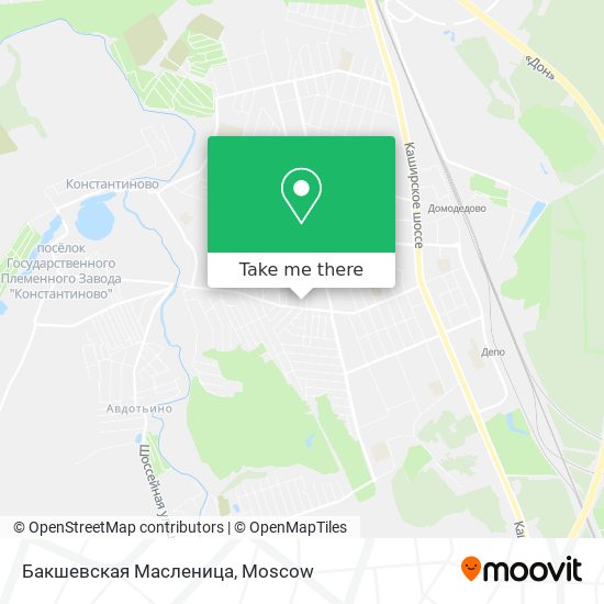 Бакшевская Масленица map