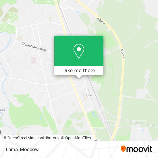 Lama map