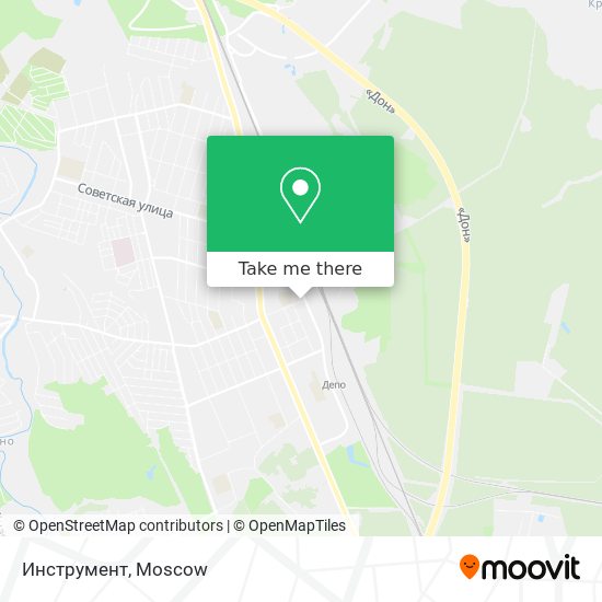 Инструмент map