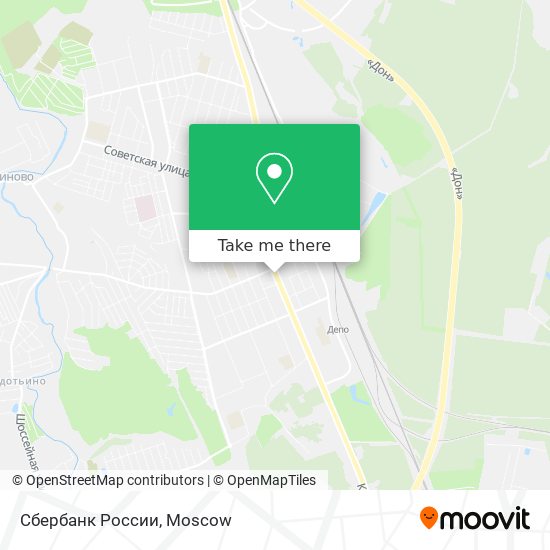 Сбербанк России map