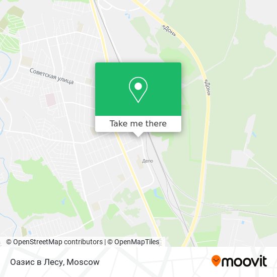 Оазис в Лесу map