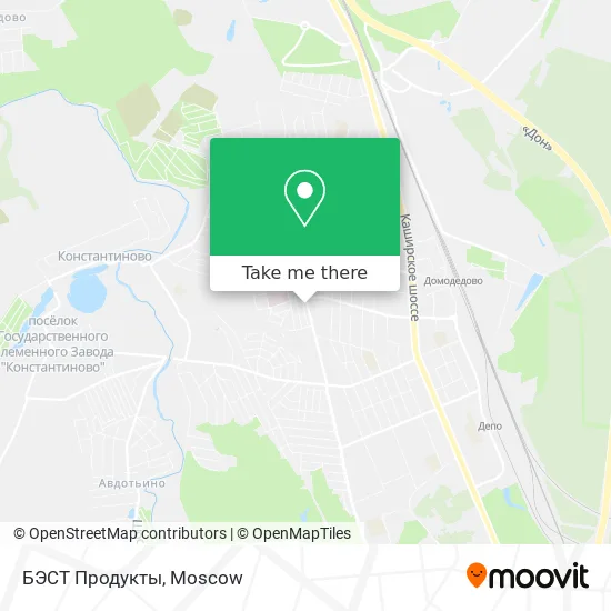 БЭСТ Продукты map