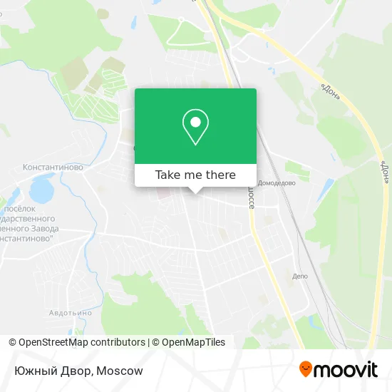 Южный Двор map