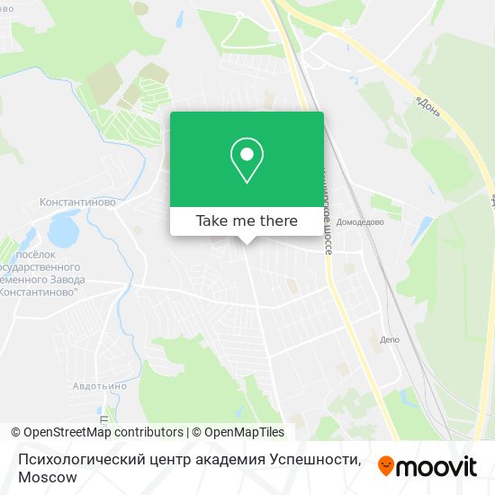 Психологический центр академия Успешности map