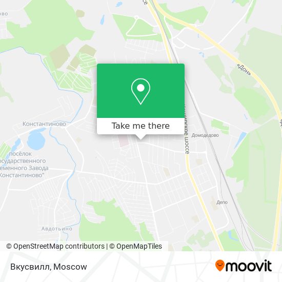 Вкусвилл map