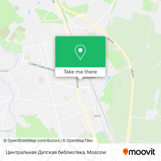 Центральная Детская библиотека map