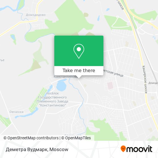 Деметра Вудмарк map