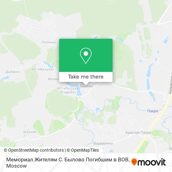 Мемориал Жителям С. Былово Погибшим в ВОВ map