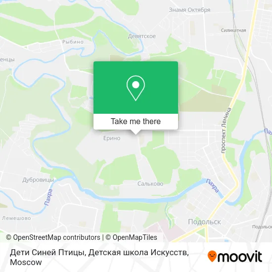 Дети Синей Птицы, Детская школа Искусств map