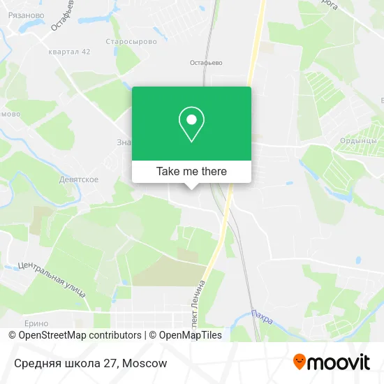 Средняя школа 27 map