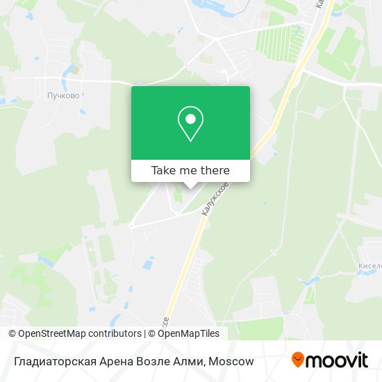 Гладиаторская Арена Возле Алми map