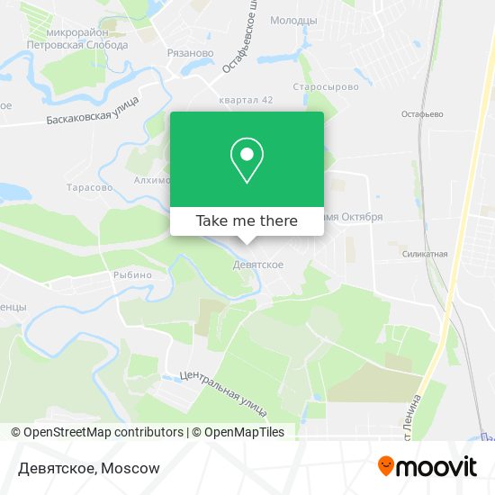 Девятское map