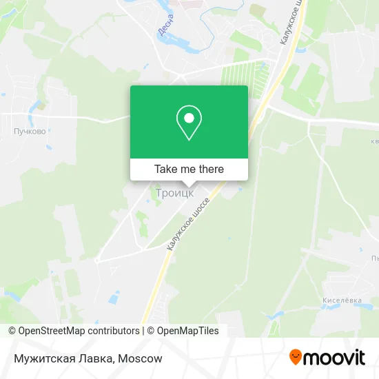 Мужитская Лавка map